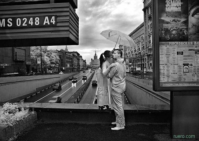 Москва город поцелуев