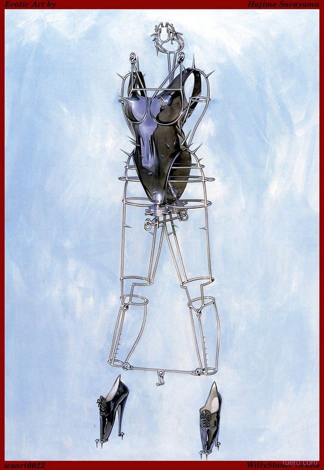 Hajime Sorayama: рисунки порочных страстей