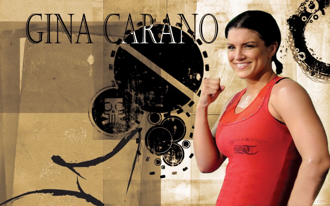 Gina Carano : улыбка сильной хищницы